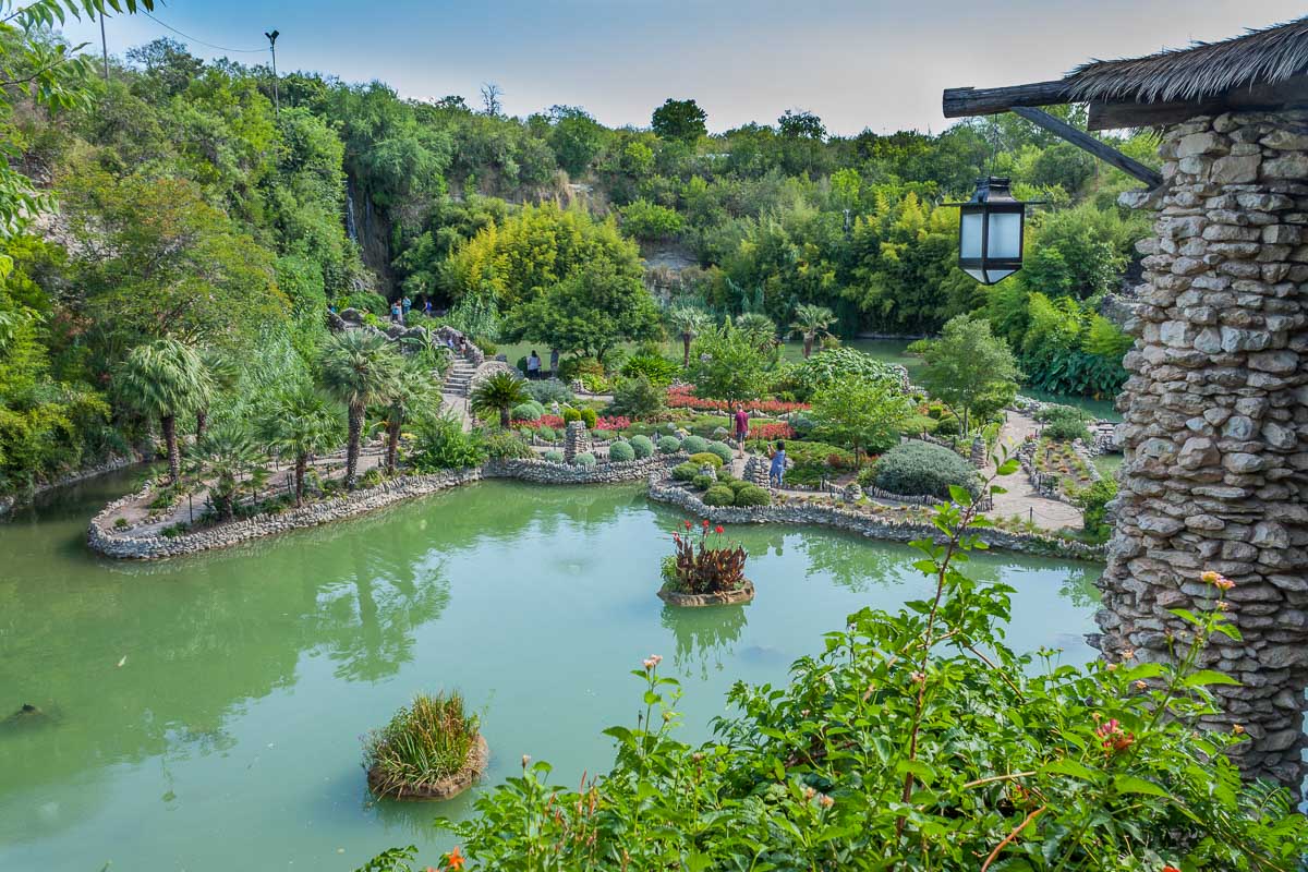 Japanese Sunken Garden by Michael Shaw