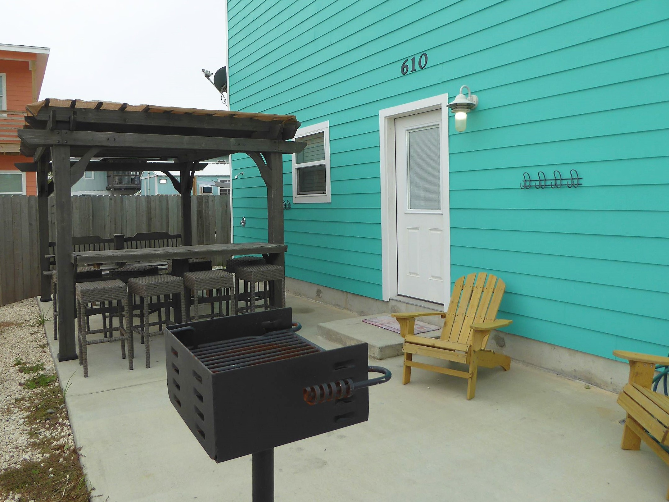 Patio dining and grill